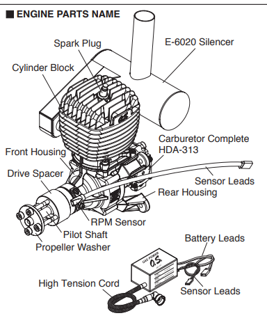 O.S. Engines飛機(jī)二沖程汽油發(fā)動(dòng)機(jī)GT60 O.S. Engines飛機(jī)二沖程汽油發(fā)動(dòng)機(jī)GT60