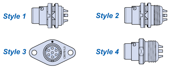 Glenair 7觸點(diǎn)面板安裝插座連接器安裝類型 Glenair 7觸點(diǎn)面板安裝插座連接器安裝類型